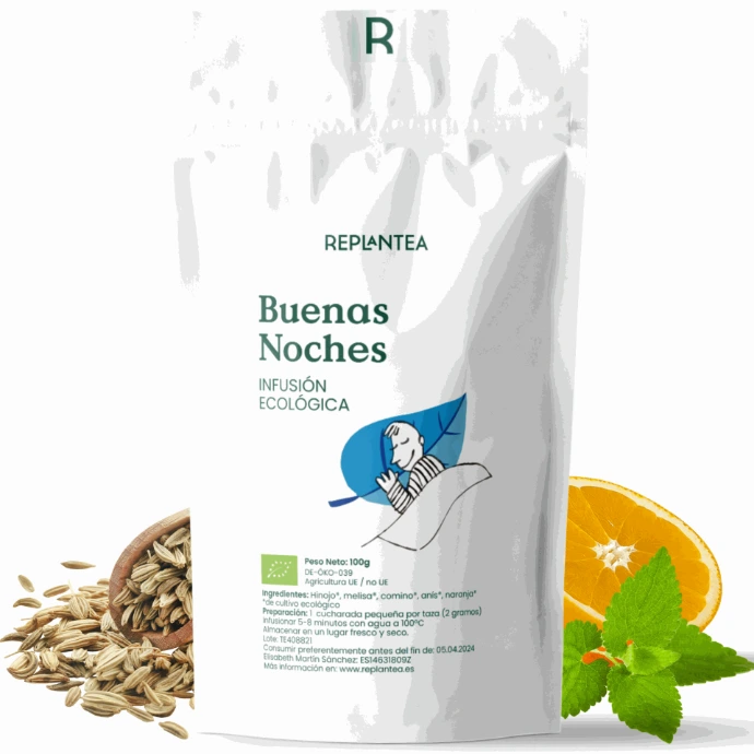 Infusión Buenas Noches ecológica REPLANTEA