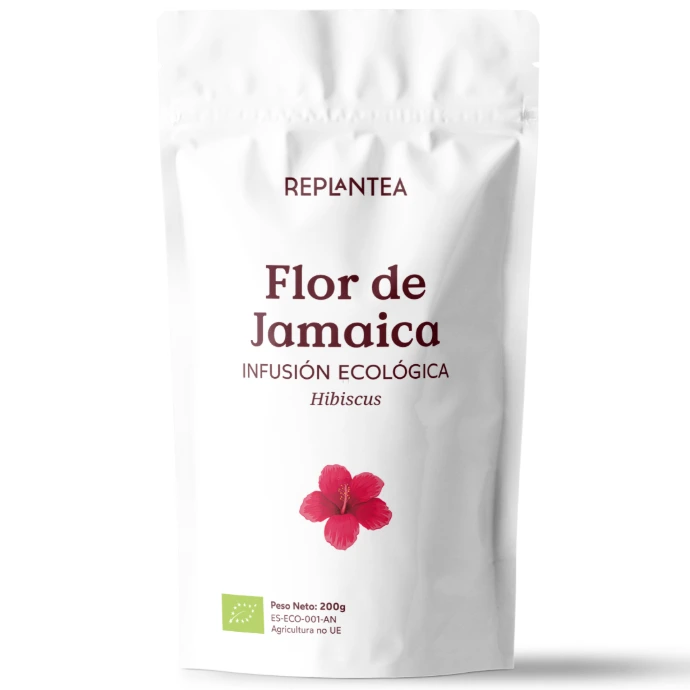 Flor de Jamaica (hibisco) ecológica REPLANTEA