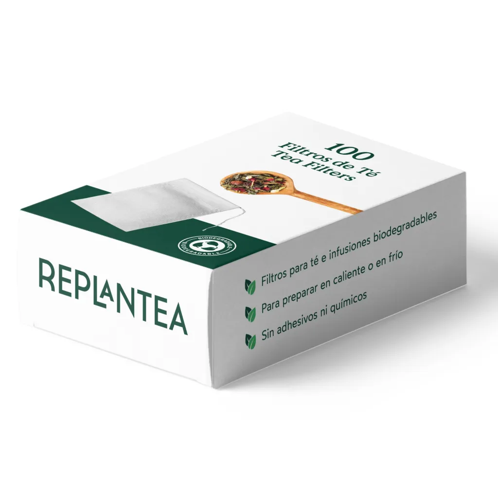 100 Filtros Desechables Para Té a Granel Replantea.webp