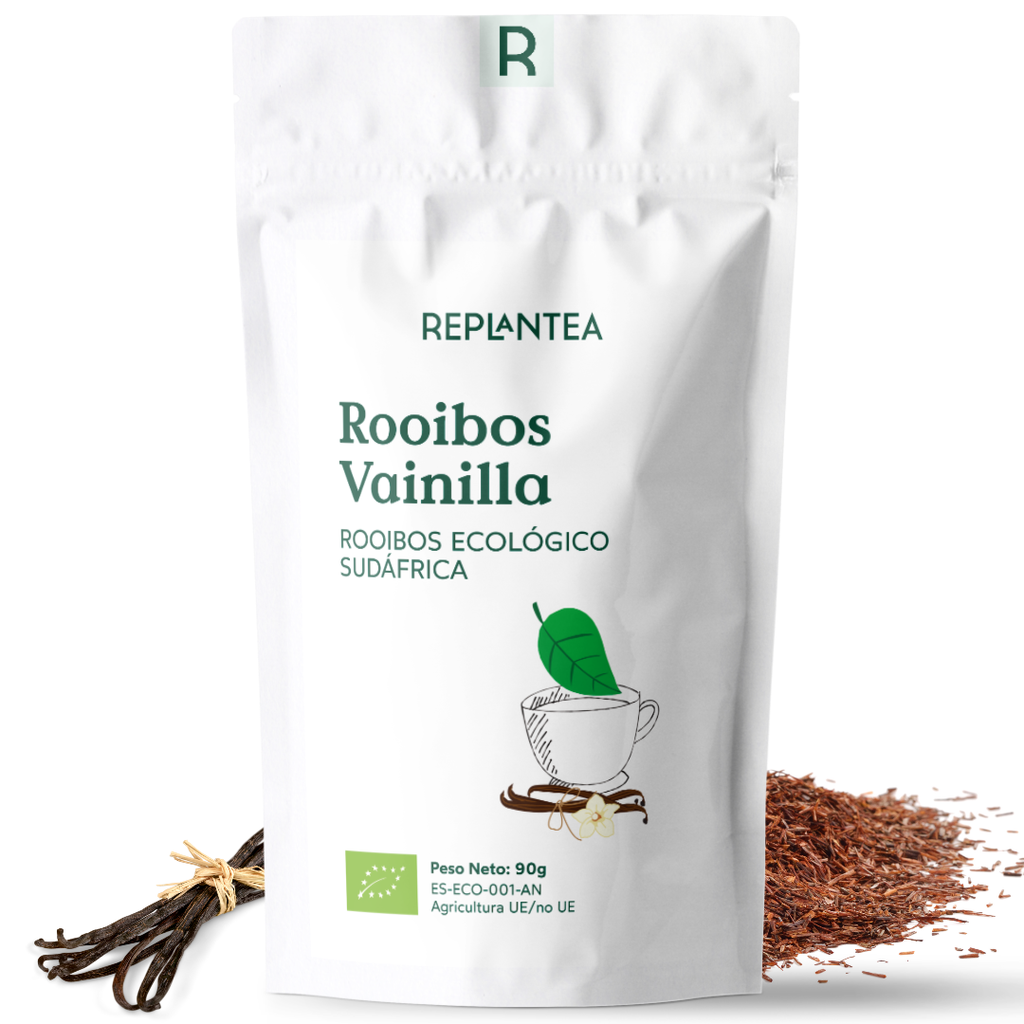 Rooibos con Vainilla y Caléndula Ecológico 90g