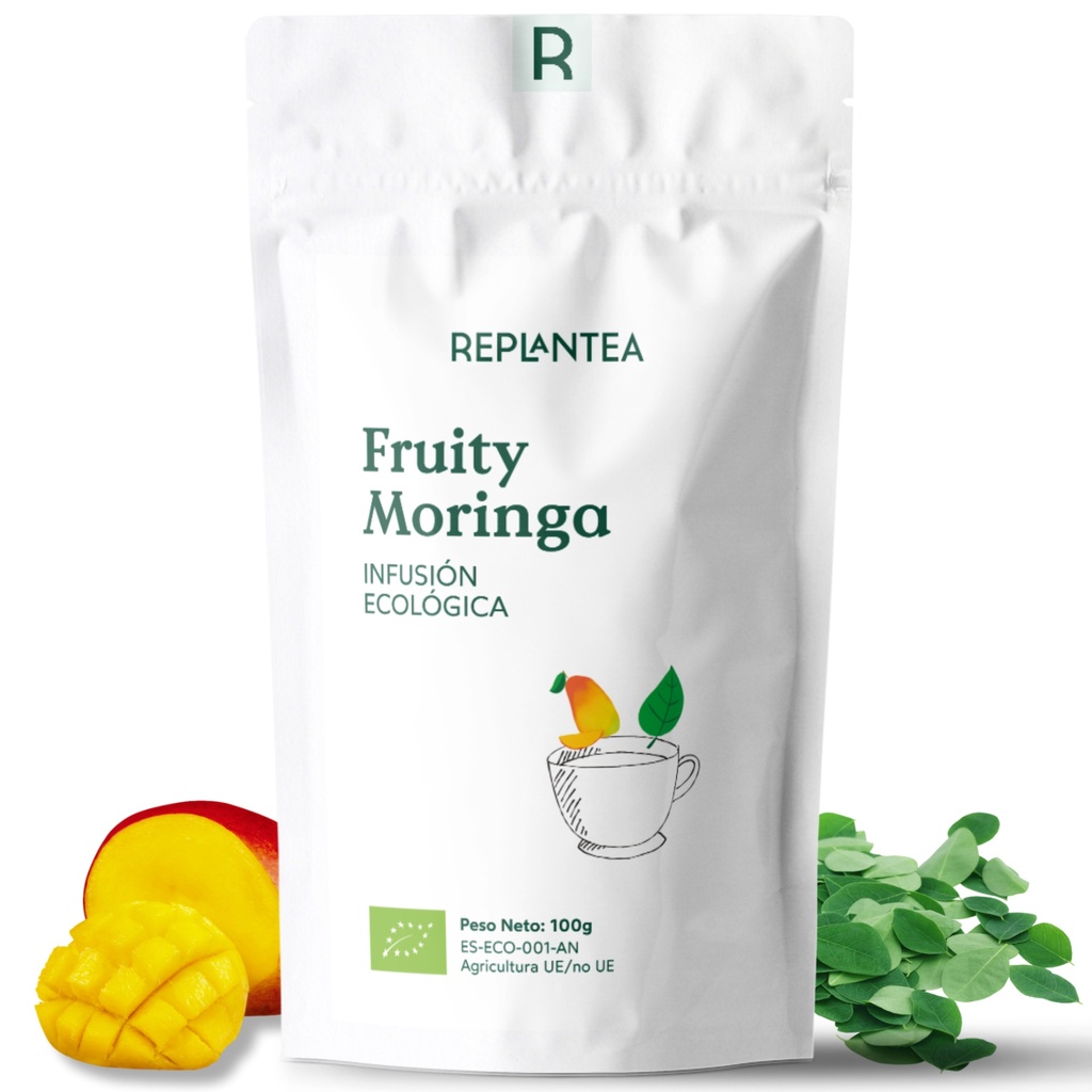 [IN010] Organic Moringa and Mango Infusion 100g