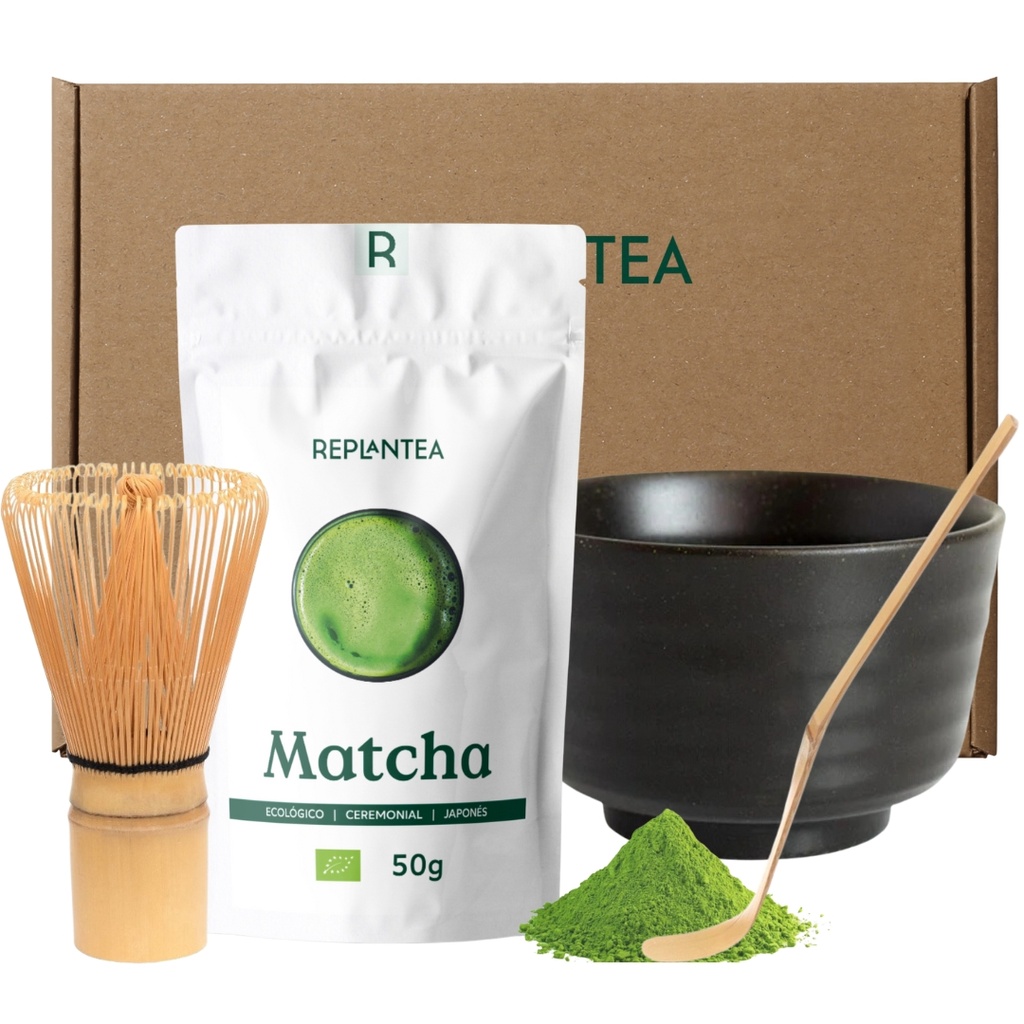 Matcha Starter Pack with Black Bowl