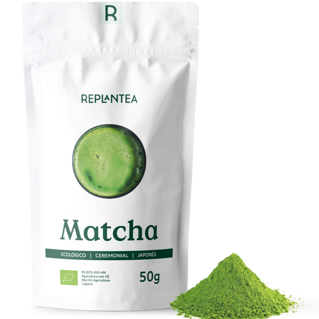 Té Matcha Ceremonial Japonés Ecológico 50g