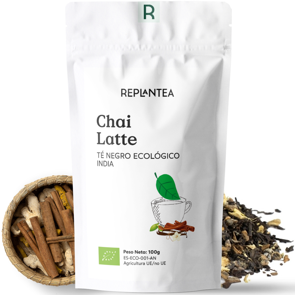 [IN045] Organic Black Tea Chai Latte 100g