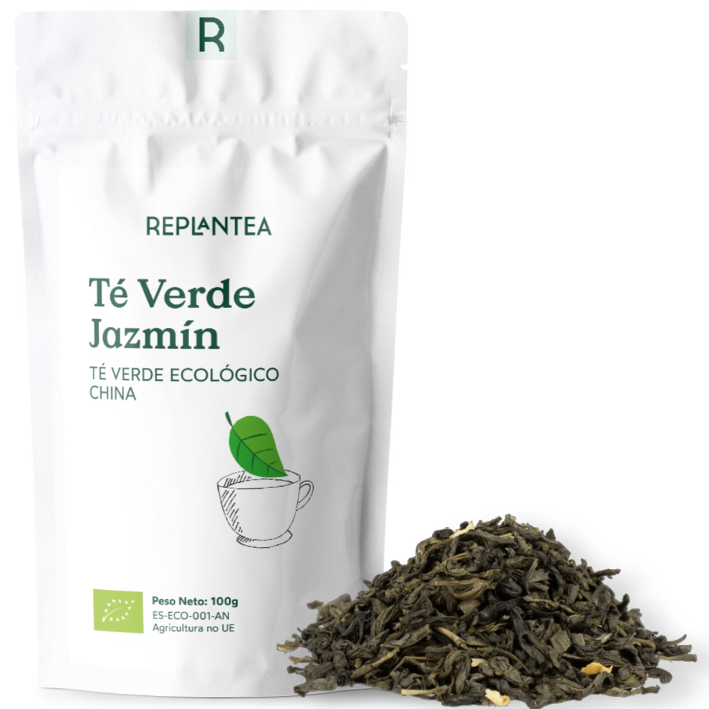 [IN040] Organic Jasmine Green Tea 100g