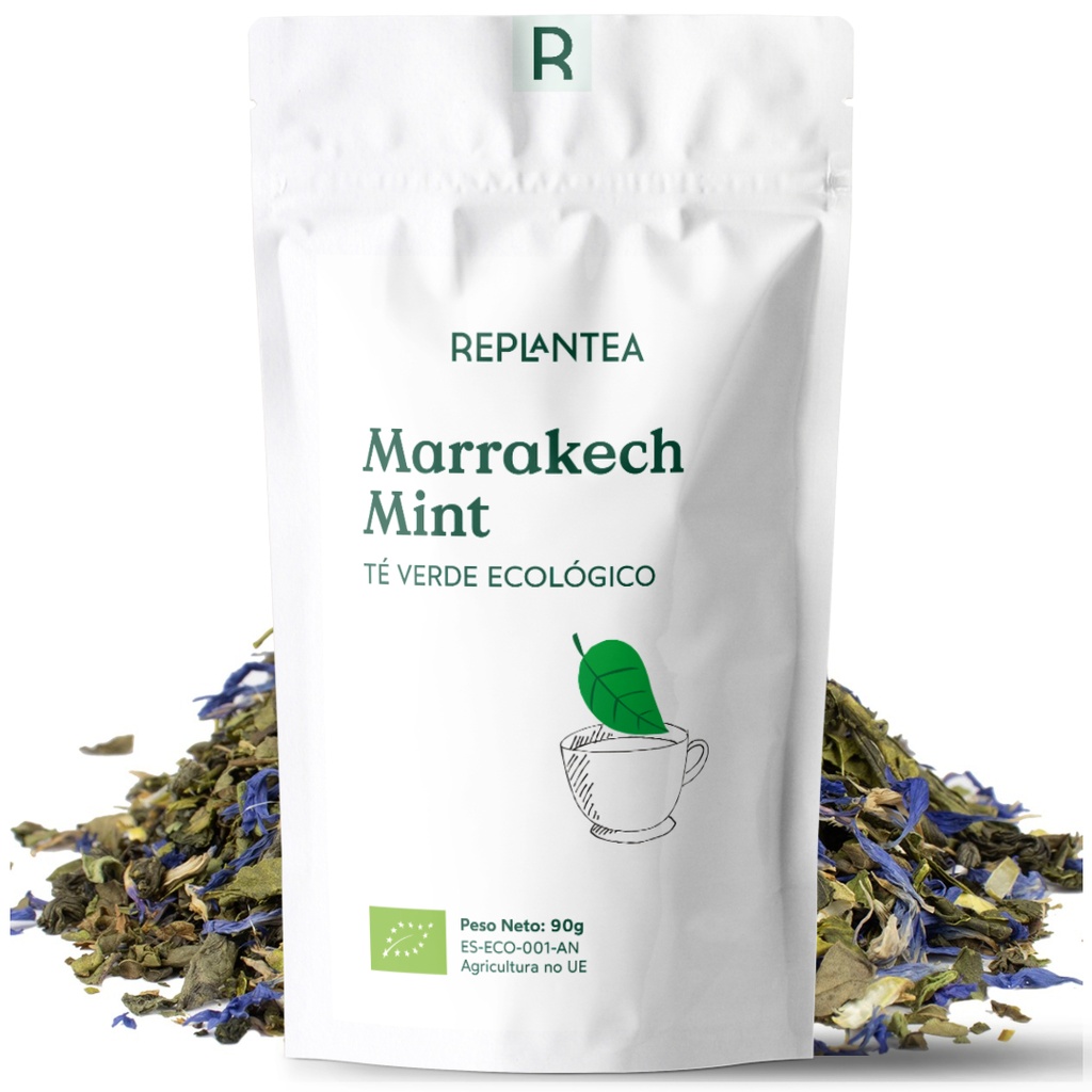 [IN037] Organic Marrakech Mint Green Tea 90g