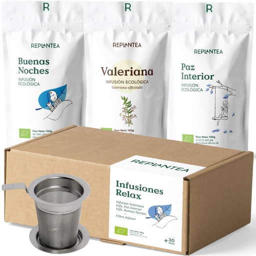 [PA003] Pack de Infusiones Relajantes Ecológicas