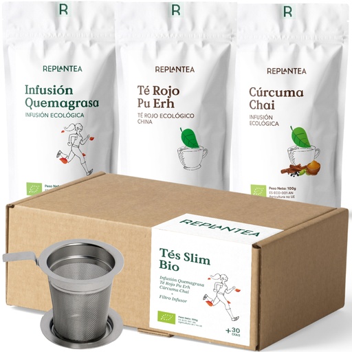 [PA001] Pack de Tés Fitness Slim
