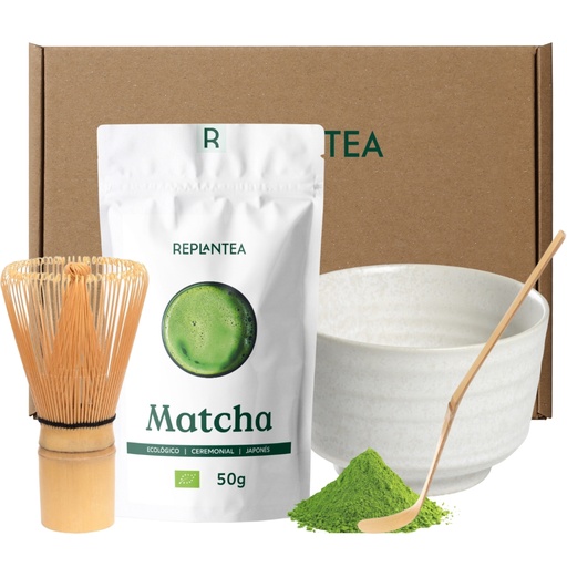 [PIM002] Pack Iniciación Matcha con Bowl Blanco