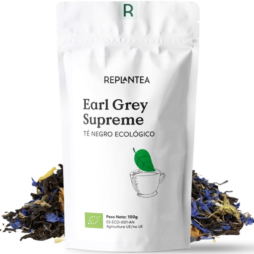 [IN046] Té Negro Earl Grey Supreme Ecológico 100g