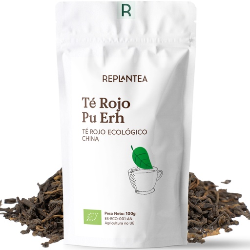 [IN048] Té Rojo Pu Erh Ecológico 100g