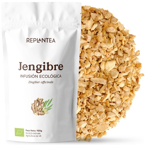 [INRAJE100G] Infusión de Jengibre Raíz Pura Ecológica 100g