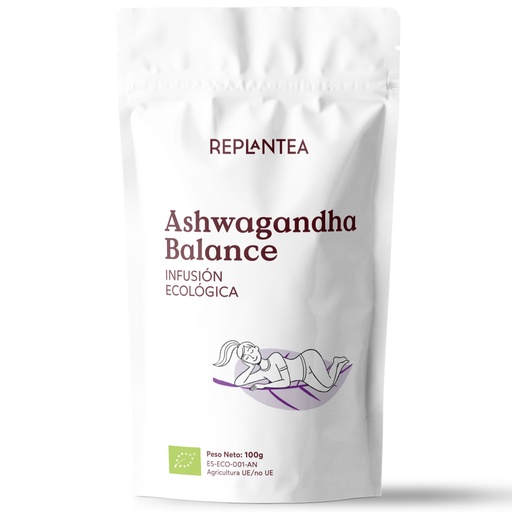 [INFASHBA100G] Infusión Ashwagandha Balance Ecológica 100g